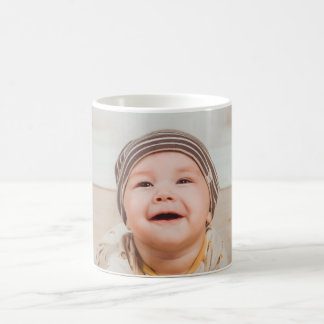 Babyfoto med anpassat namn som minne kaffemugg