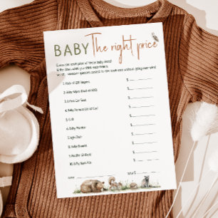 Babyfoto på trädsdjur Högernas Prisa kort