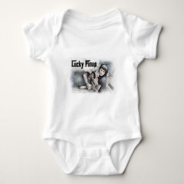 Babygangsterpinup T-shirt (Framsida)