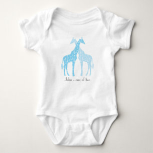 Babygåva - babygiraffet kopplar samman skjortan t-shirt