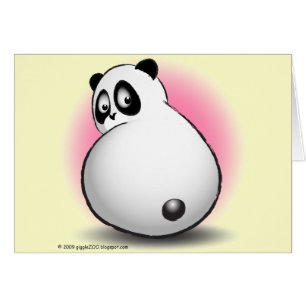 BabygigglePanda Hälsningskort