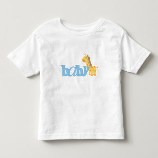 Babygiraff (blått) t-shirt