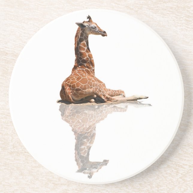 BABYGIRAFF UNDERLÄGG SANDSTEN (Framsidan)