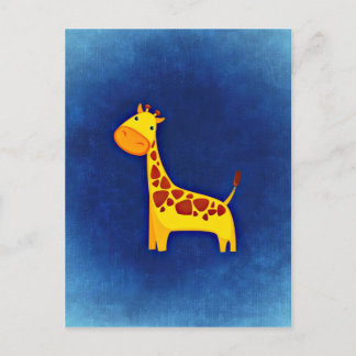 Babygiraff Vykort