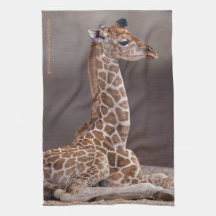 Babygiraffkökshandduk Kökshandduk