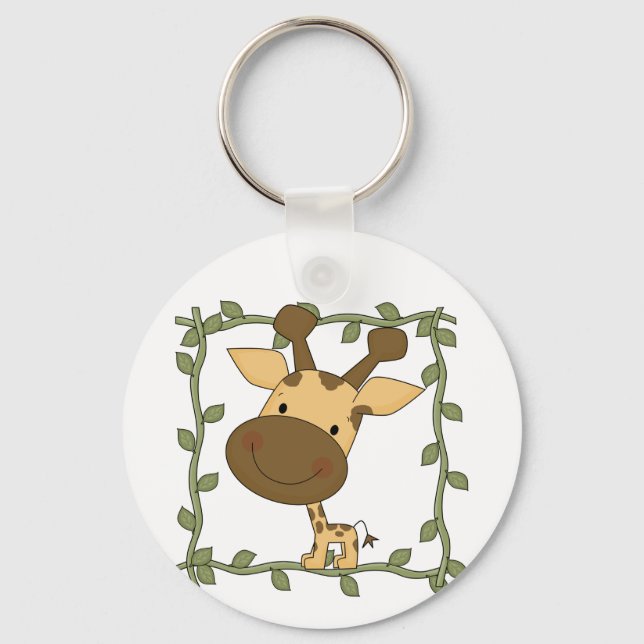 BabygiraffTshirts och gåvor Nyckelring (Framsida)