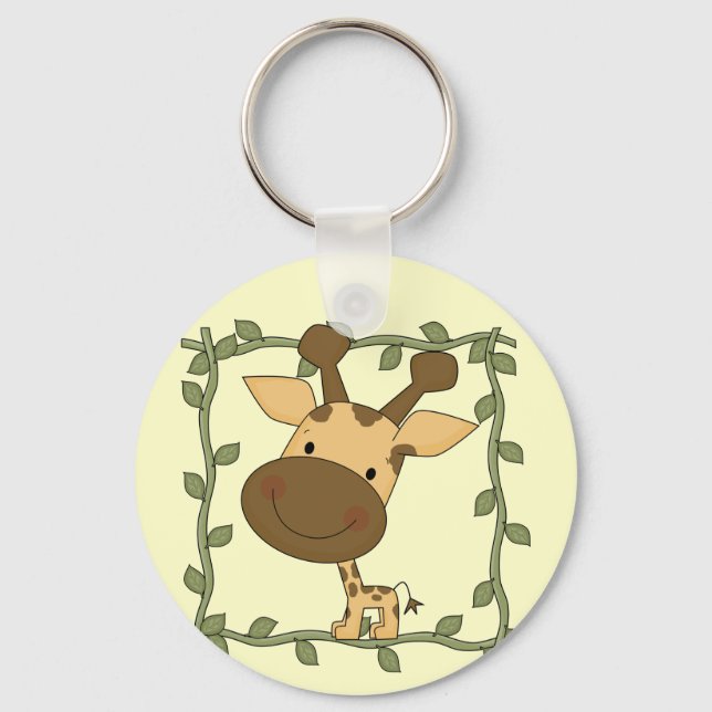 BabygiraffTshirts och gåvor Nyckelring (Framsida)