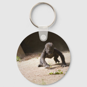 Babygorilla Nyckelring
