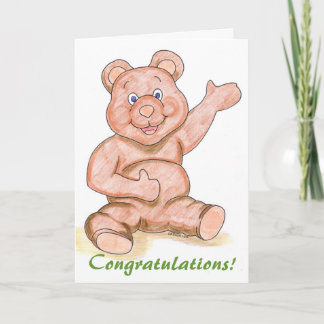 Babygrattis! eller någon grattis! kort