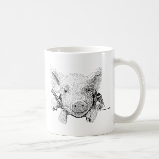 Babygris Kaffemugg (Höger)
