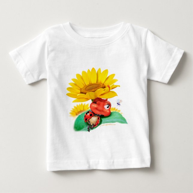 Babygrow Sömnig lilla ladybug Tröja (Framsida)