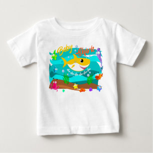 Babyhajsimning i hav med fisken Doo Doo Doo T Shirt