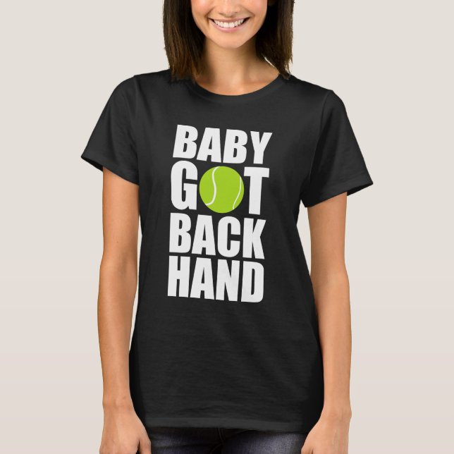 Babyharbaksida räcker T-tröja för T Shirt (Framsida)