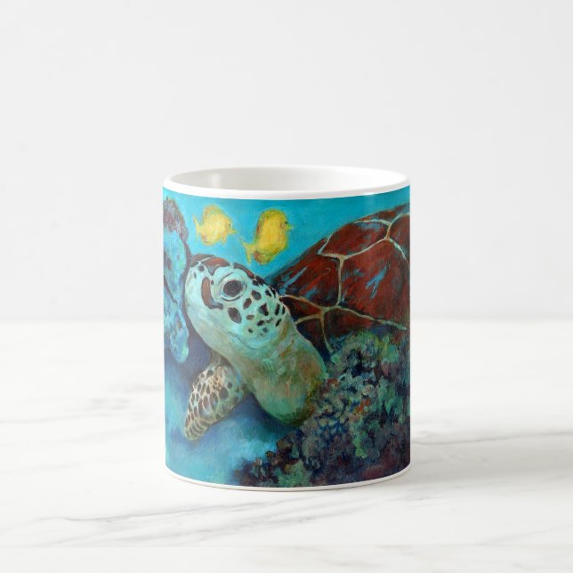 Babyhavssköldpadda Kaffemugg (Center)