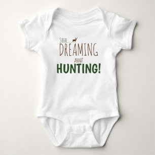 Babyhjort som jagar den Jersey Bodysuitskjortan T Shirt