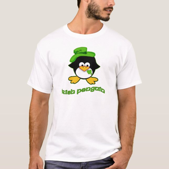Babyirländarepingvin T-shirt (Framsida)