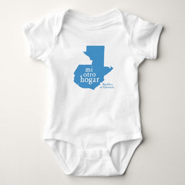 BabyJersey Bodysuit GUATEMALA T-shirt (Framsida)