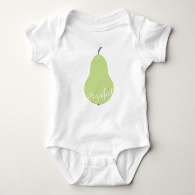 BabyJersey Bodysuit Pearfect T-shirt (Framsida)
