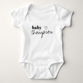 BabyJersey Bodysuit T Shirt