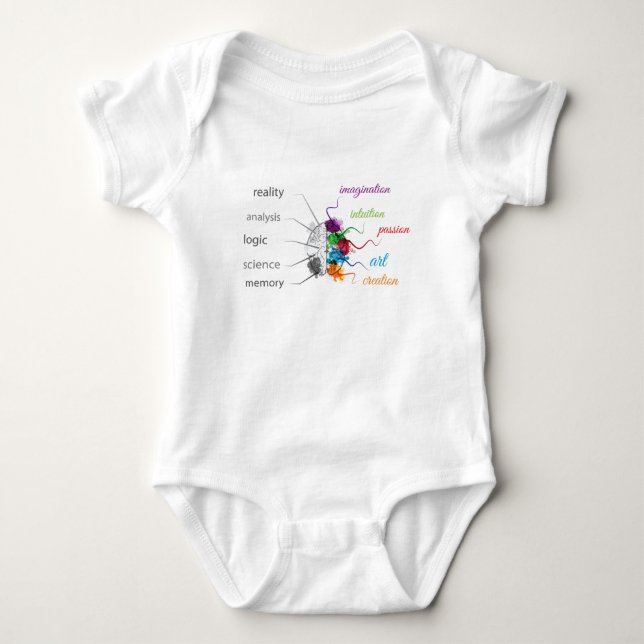 BabyJersey Bodysuit T-shirt (Framsida)