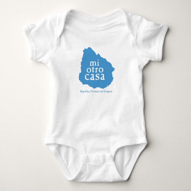 BabyJersey Bodysuit URUGUAY T-shirt (Framsida)