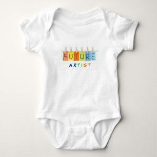 BabyJersey för framtida konstnär gullig Bodysuit Tröja