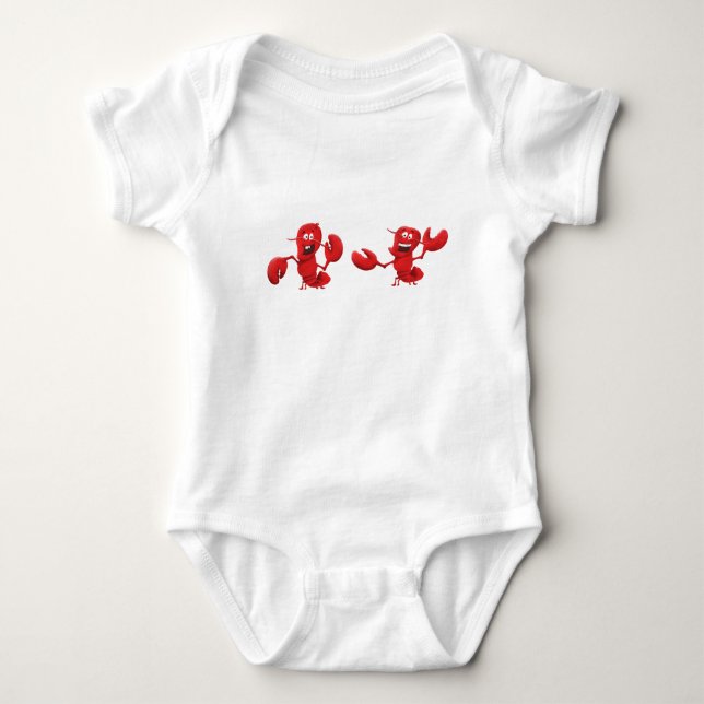 Babyjerseyen förkroppsligar kostymen t shirt (Framsida)