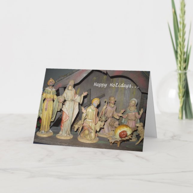 BabyJesus julkort Helgkort (Framsida)