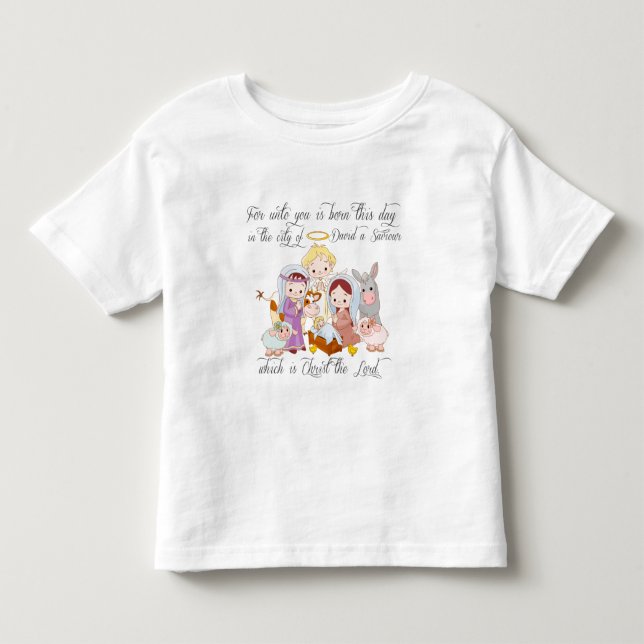 BabyJesus Nativity Tee (Framsida)