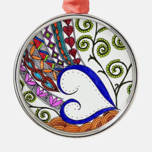 BabyJesus prydnad Julgransprydnad Metall (Framsidan)