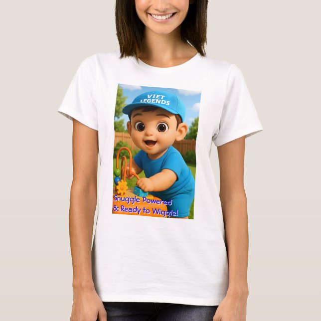 babyJoy Series 7 - #VL dam T-shirt (Framsida)