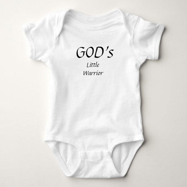BabyJumpsuit - gud lite krigare Tee Shirt (Framsida)
