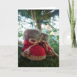 Babykängaprydnad Helgkort