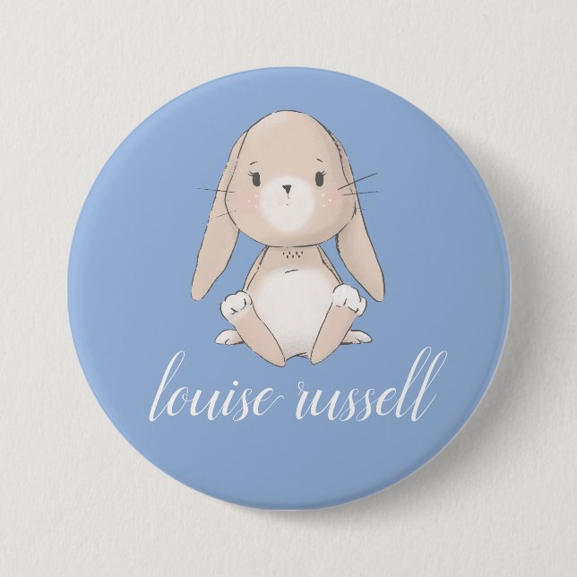 babykanin baby shower knapp (Framsida)