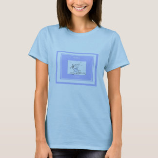 BABYKÄRLEKBLÅTT T-SHIRT