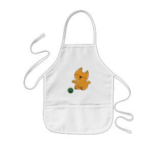 Babykattunge Chan Barnförkläde