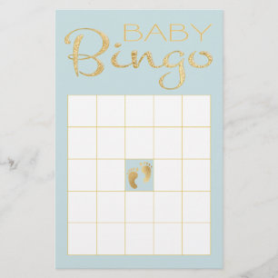 Babykläder, BLUE BINGO "Guld/Blue Classic" Flygblad