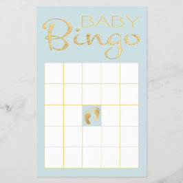 Babykläder, BLUE BINGO "Guld/Blue Classic" Flygblad