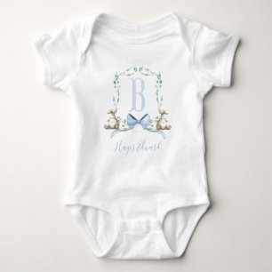 Babykläder för Anka i i Preppy Southern Blue Boy T Shirt