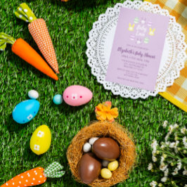 Babykläder för Baby Kärlek Påsk Inbjudningar