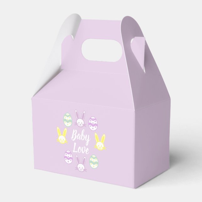 Babykläder för Baby Kärlek Påsk Presentaskar (Framsidan Sidan)