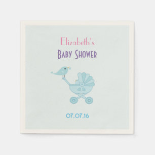Babykläder för Baby och Mamma Bluebirds Pappersservett