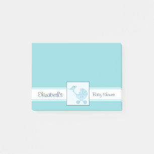 Babykläder för Baby och Mamma Bluebirds Post-it Block
