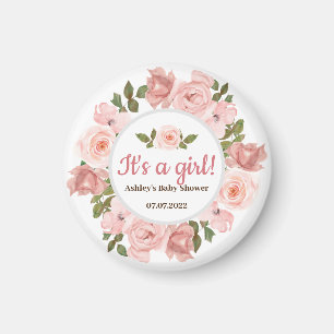 Babykläder för Blommigt för Ro-vattenfärg Magnet