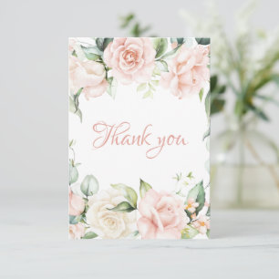 Babykläder för  Blommigt för Rosa av elegant Tack Kort