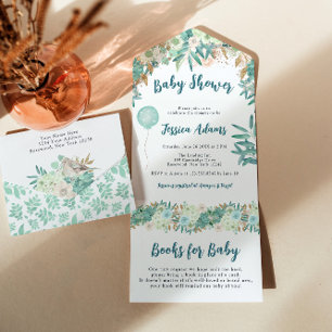Babykläder för Blommigten elegant Mint