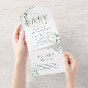 Babykläder för botaniskt Guld Brev
