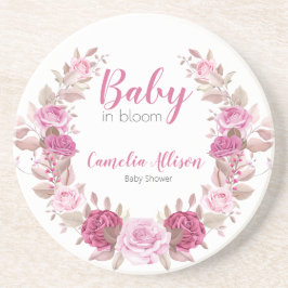 Babykläder för elegant Rosa Blommigt Underlägg