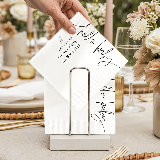 Babykläder för hej Baby Elegant  Pappersservett (Skapare uppladdad)