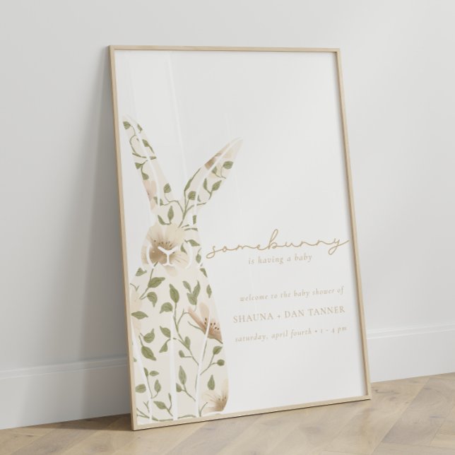Babykläder för lite Vår Påsk Blommigt  Poster (Skapare uppladdad)